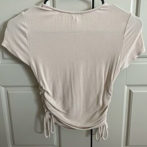 Cream color Princess Polly t-shirt size 2